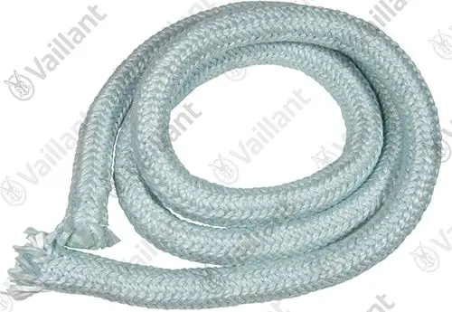 Vaillant Dichtschnur, spiralförmig, in hellblauer Farbe, aufgerollt. Wird verwendet, um Dichtungen in Heizungsmaschinen herzustellen.